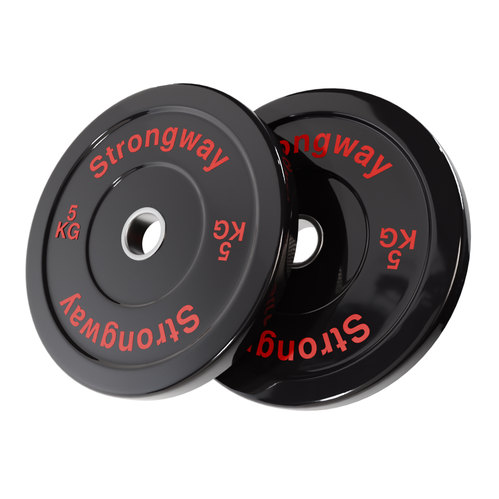 10kg 20kg Olympic Bumper Weight Plates for Adaptable Home Fitness Routines Newly Launched by Strongway Gym Supplies UK
