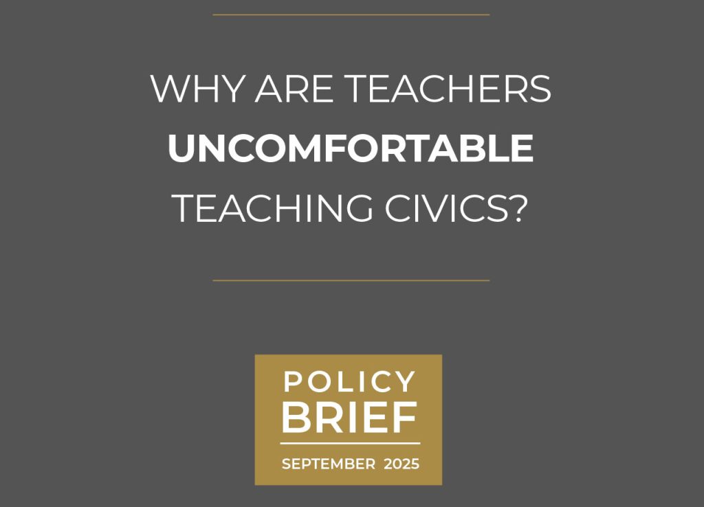 Back to School, Ahead of America’s 250th: New Sandra Day O’Connor Institute Report Reveals Why Civics Teachers Are Uncomfortable Teaching Civics