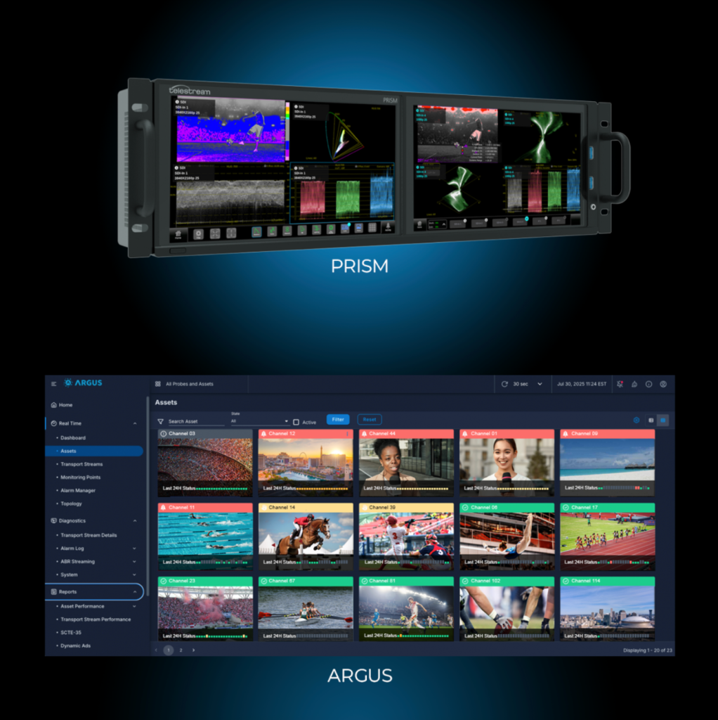 Telestream Unveils Major Measurement Enhancements for ST 2110, HDR, and SRT Deployments