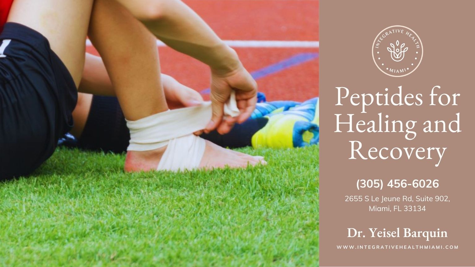 Integrative Health Miami Introduces Recovery Peptide Options for Enhanced Recovery and Wellness