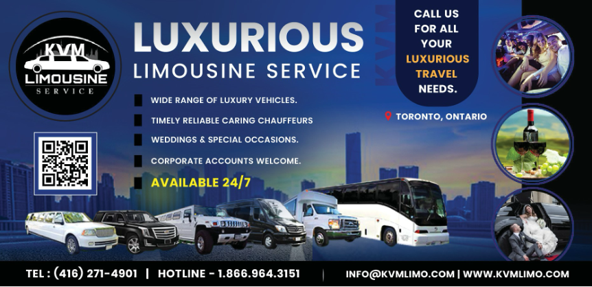 KVM Limousine Services Recognized with 2025 Consumer Choice Award for Limousine Services in Toronto Central